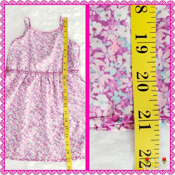 Cherokee Floral Sundress Kids / Girl 4T Dress - Picture 7 of 8